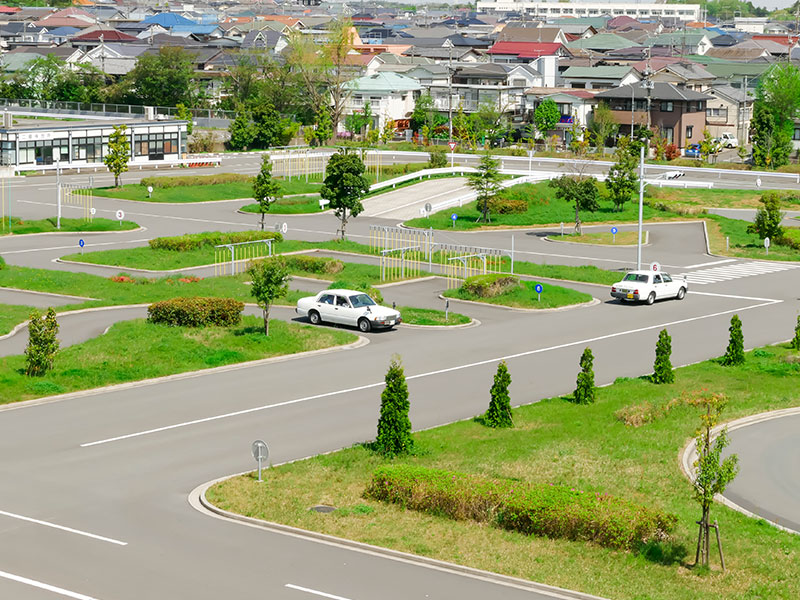 運転免許試験場のコース